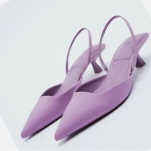 ❗️SOLD❗️ ZARA Slingback Kitten Heels
